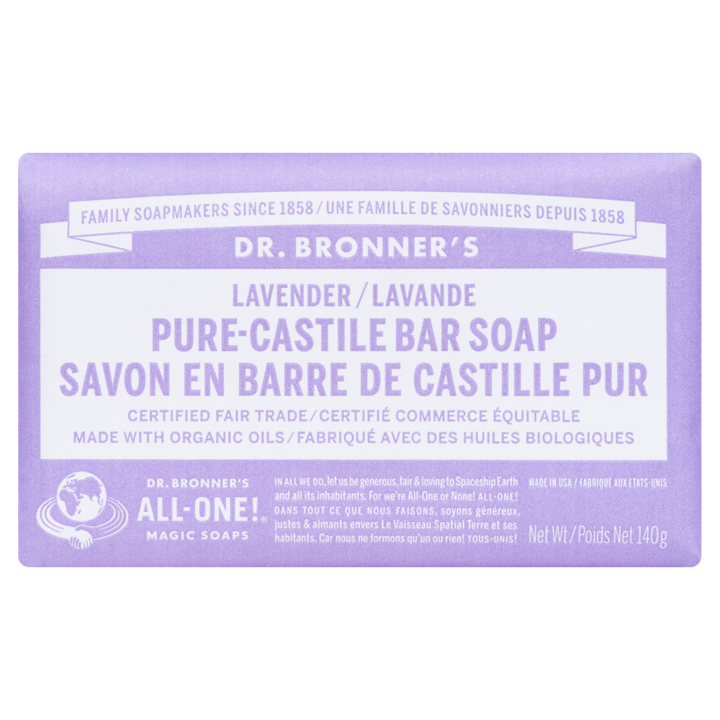 Pure-Castile Bar Soap - Lavender