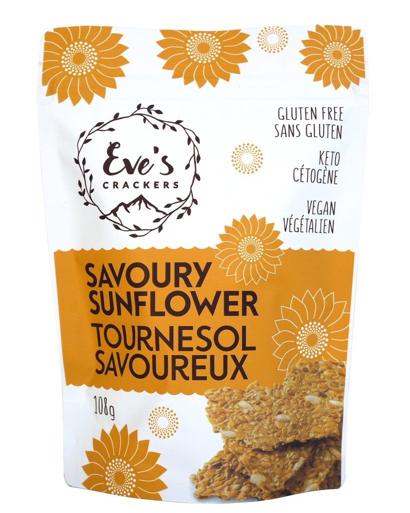 Keto Crackers - Savoury Sunflower