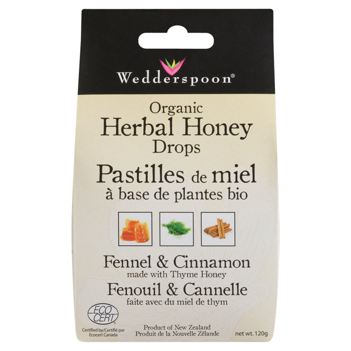 Herbal Honey Drops - Fennel &amp; Cinnamon