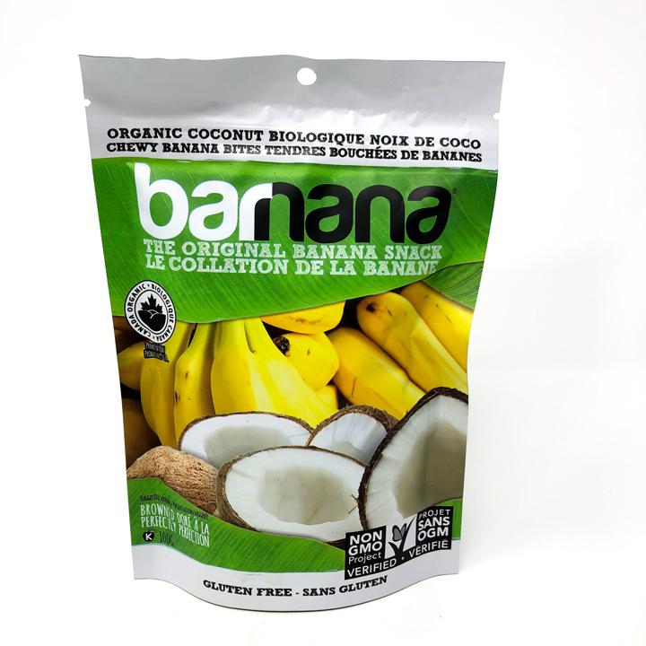 Chewy Banana Bites - Coconut