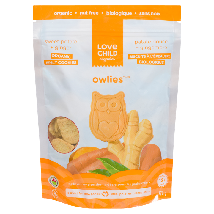 Owlies - Sweet Potato + Ginger 12+ months