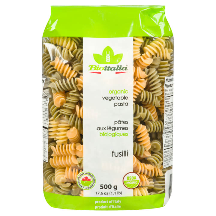 Vegetable Fusilli