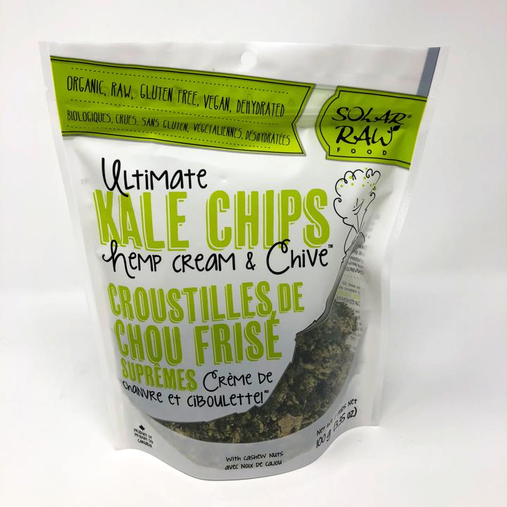 Ultimate Kale Chips - Hemp Cream &amp; Chive