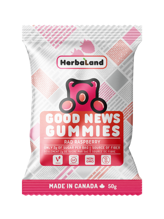 Good News Gummies - Red Raspberry