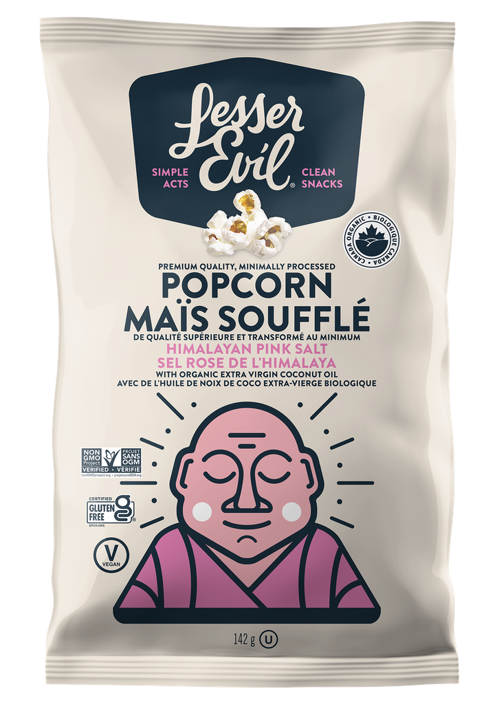 Organic Popcorn - Himalayan Pink