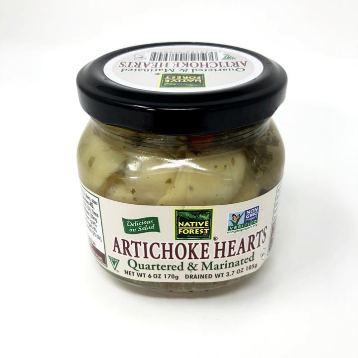 Quartered &amp; Marinated Artichoke Hearts