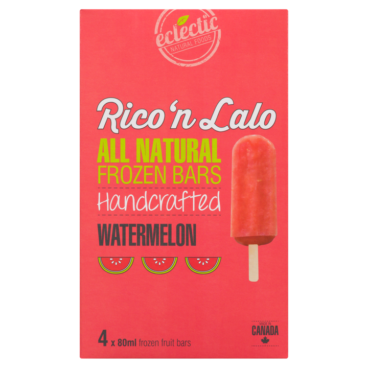 All Natural Frozen Bars - Watermelon