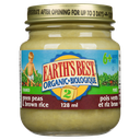 Organic Baby Food - Peas &amp; Brown Rice 6+ months