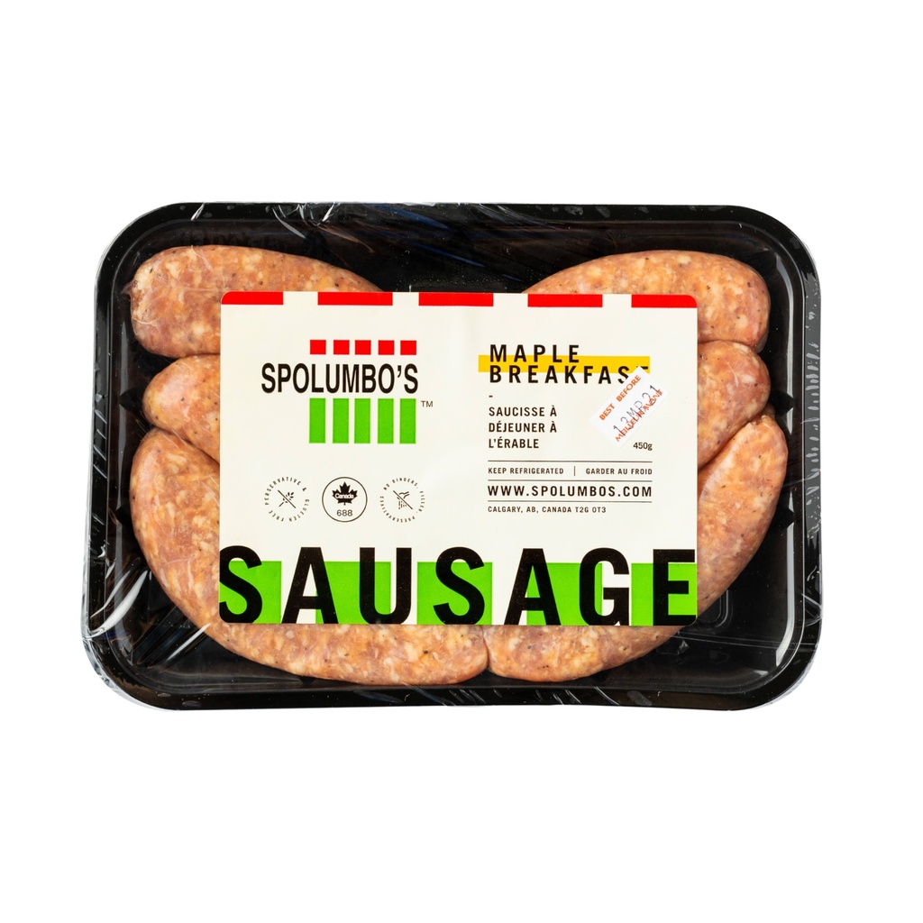 Pork Sausage - Maple Breakfast