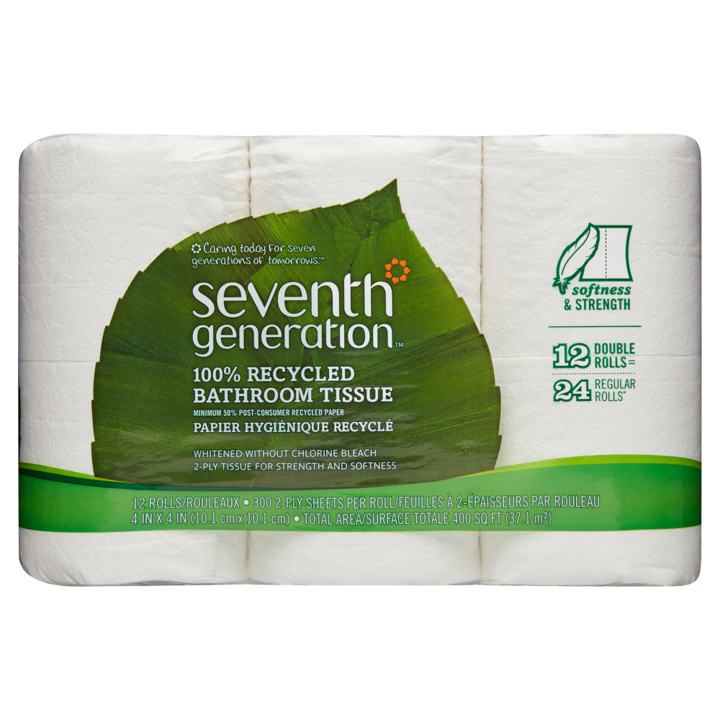 100% Recycled Bathroom Tissue