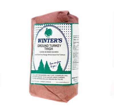 Turkey Ground Thigh Free Range - Frozen