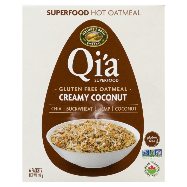 Qi'a Oatmeal - Creamy Coconut