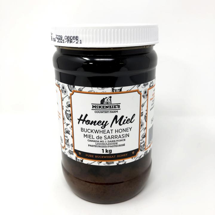 Buckwheat Honey Canada No.1 Dark Liquid Pasturized