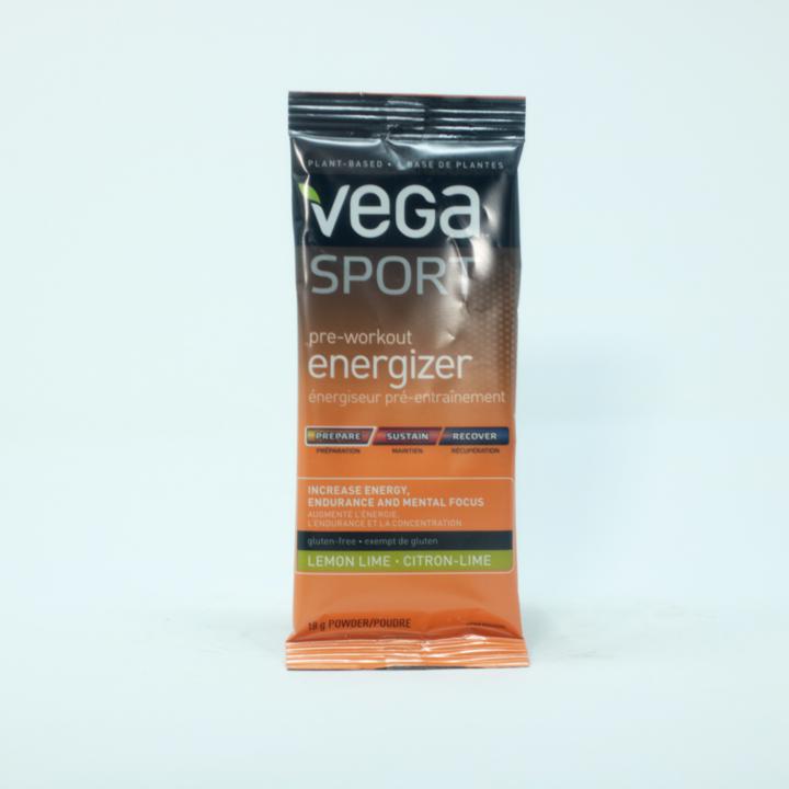 Sport Pre-Workout Energizer - Lemon Lime 14 g Carbohydrates, 100 mg Caffeine