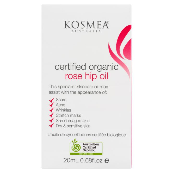 Certified Organic Rose Hip Oil