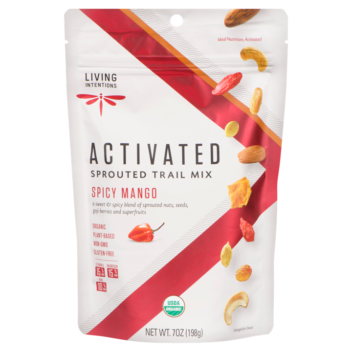 Activated Sprouted Trail Mix - Spicy Mango