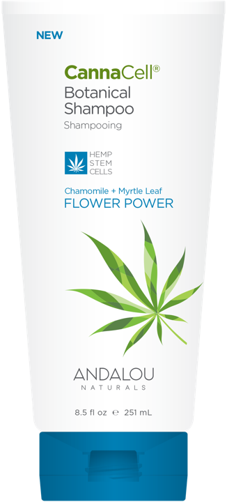 CannaCell Botanical Shampoo - Chamomile + Myrtle Leaf Flower Power