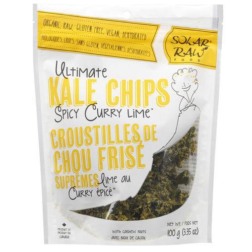 Ultimate Kale Chips - Spicy Curry Lime