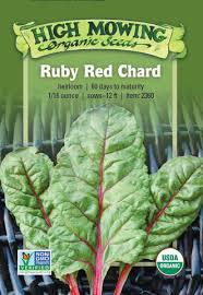 Ruby/Rhubarb Red Chard