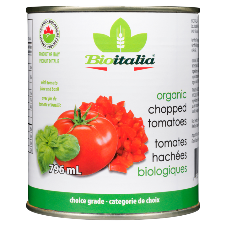 Chopped Tomatoes with Basil