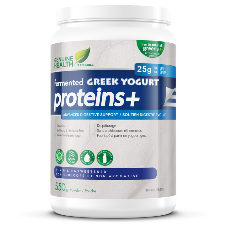 Fermented Greek Yogurt Proteins+ - Plain &amp; Unsweetened