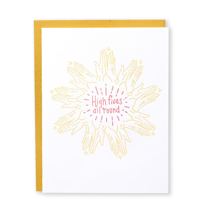 High Fives All Round Card