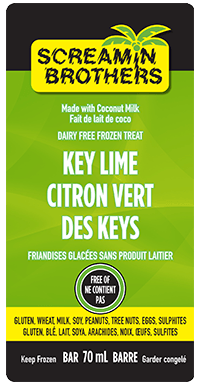 Dairy Free Frozen Treat Bar - Key Lime