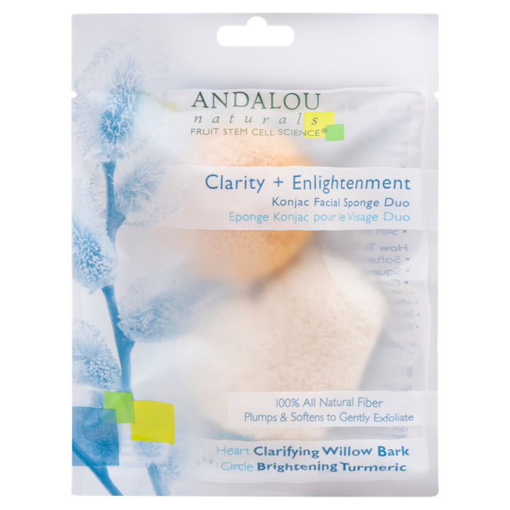 Konjac Facial Sponge Duo Clarity