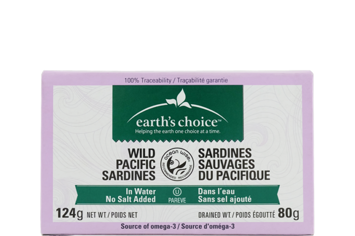 Wild Pacific Sardines - In Water No Salt Added