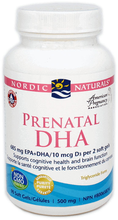Prenatal DHA - 830 mg Omega-3 + 400 IU D3