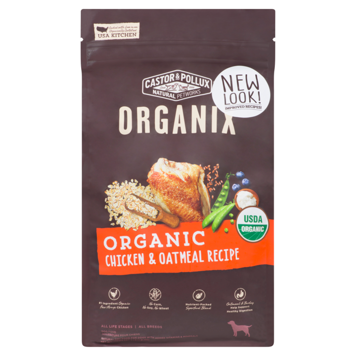 ORGANIX Dog Food - Chicken &amp; Oatmeal Recipe