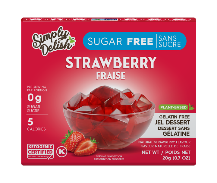 Jelly Dessert Strawberry