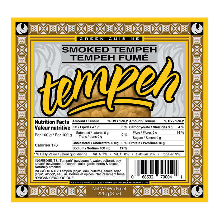 Tempeh - Smoked
