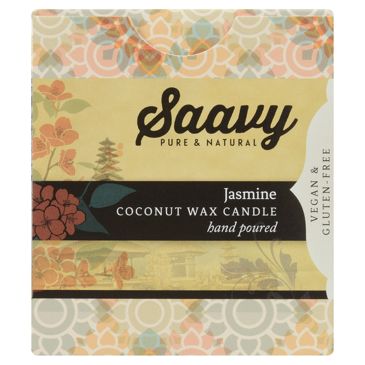 Natural Coconut Oil Candle - Jasmine