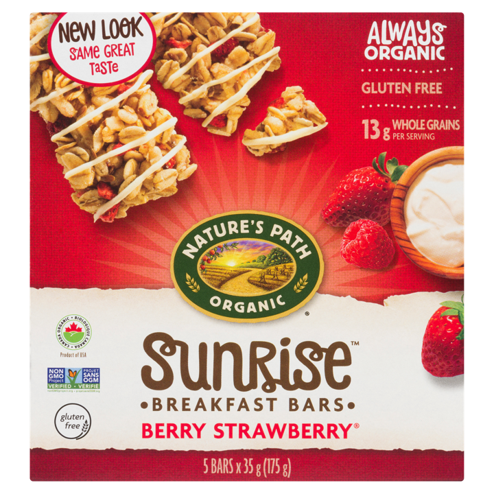 Sunrise Breakfast Bars - Berry Strawberry