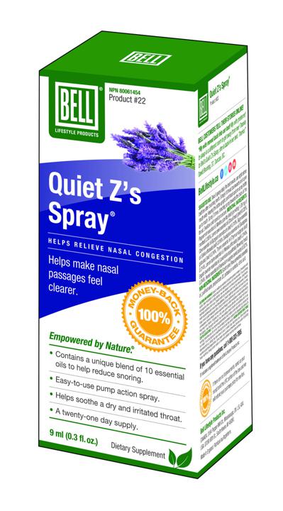 #22 Quiet Z's Spray