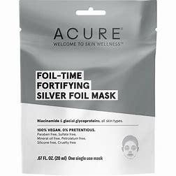 Fortifying Silver Foil Mask Foil-Time