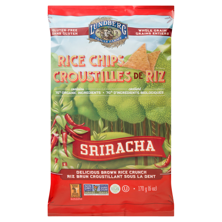 Rice Chips - Sriracha