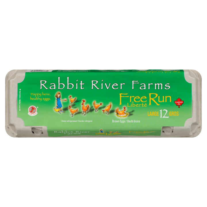 Large Veg-Fed Free Run Eggs