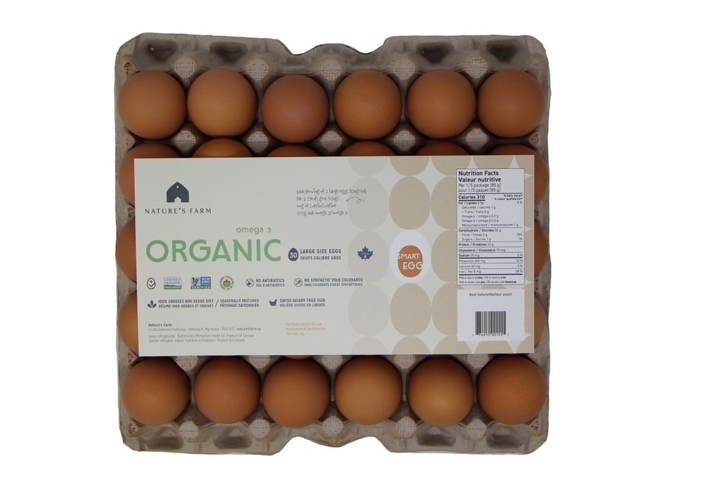 Eggs - Large - Organic Free Range
