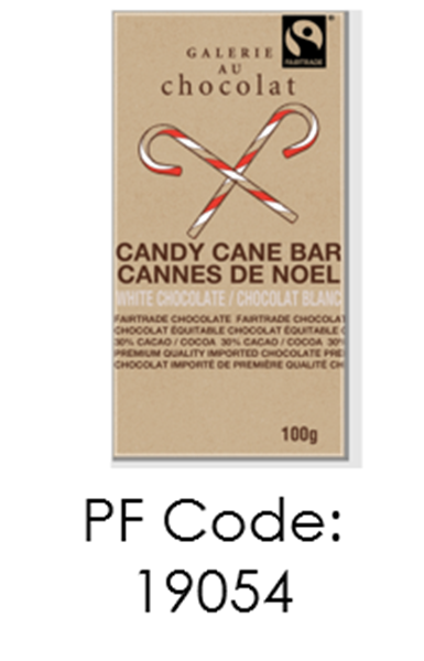 Bar - Candy Cane, White Chocolate