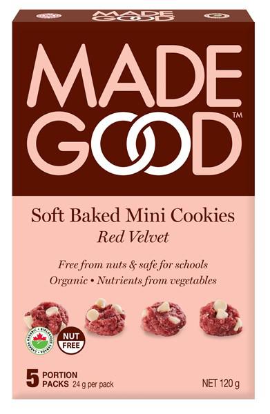 Soft Baked Mini Cookies - Red Velvet