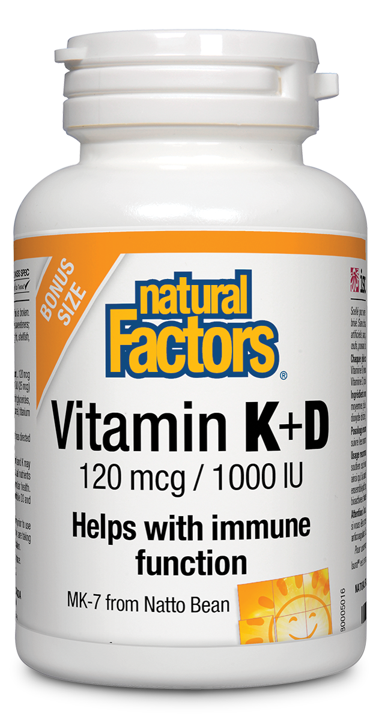 Vitamin K and D -Bonus Bottle