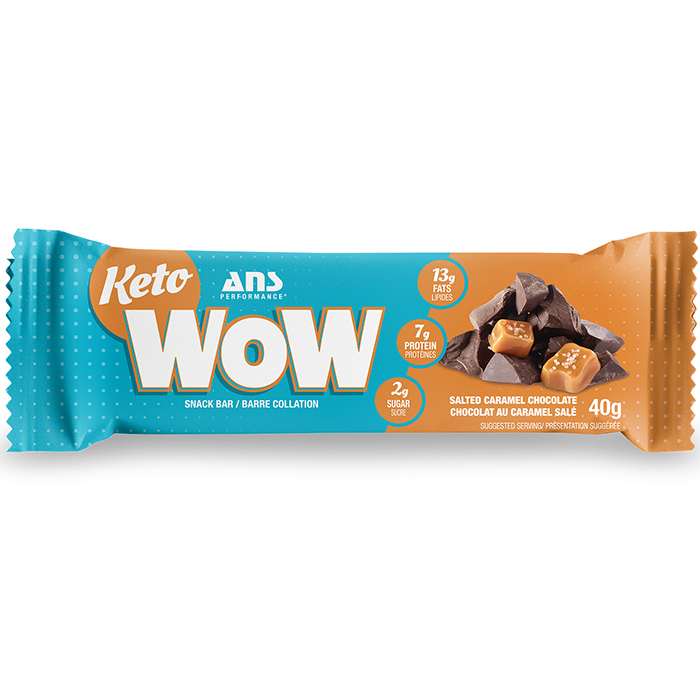 Keto WOW Snack Bar - Salted Caramel Chocolate