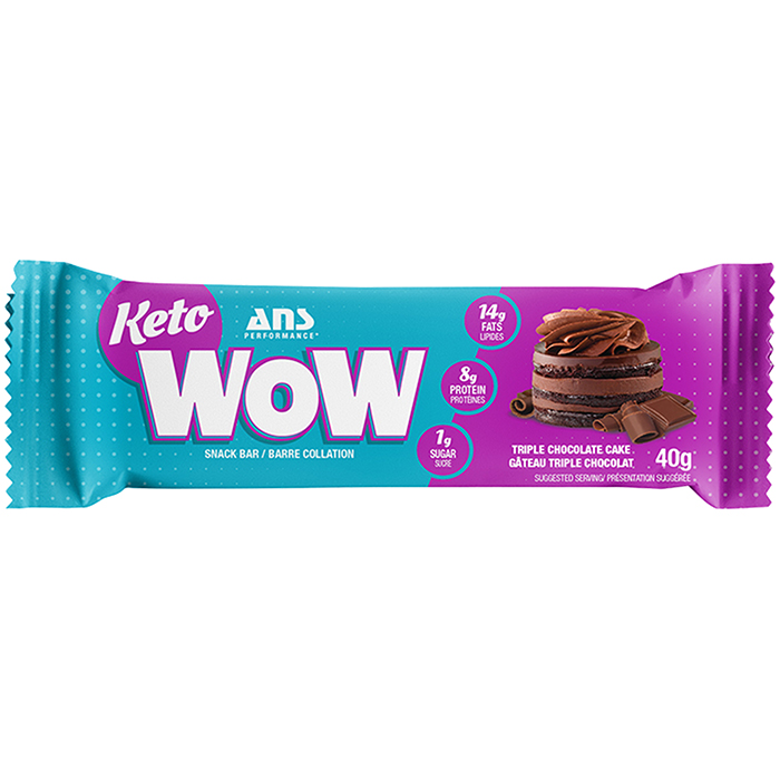 Keto WOW Snack Bar - Triple Chocolate Cake