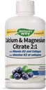 Calcium &amp; Magnesium Citrate 2:1 - Blueberry