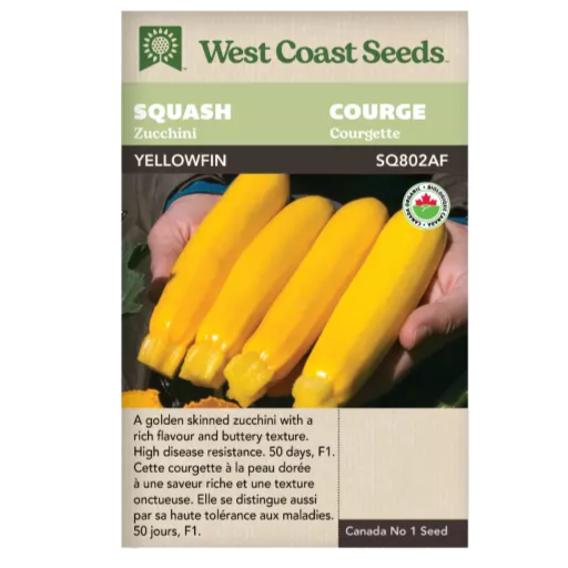 Seeds - Yellowfin Zucchini