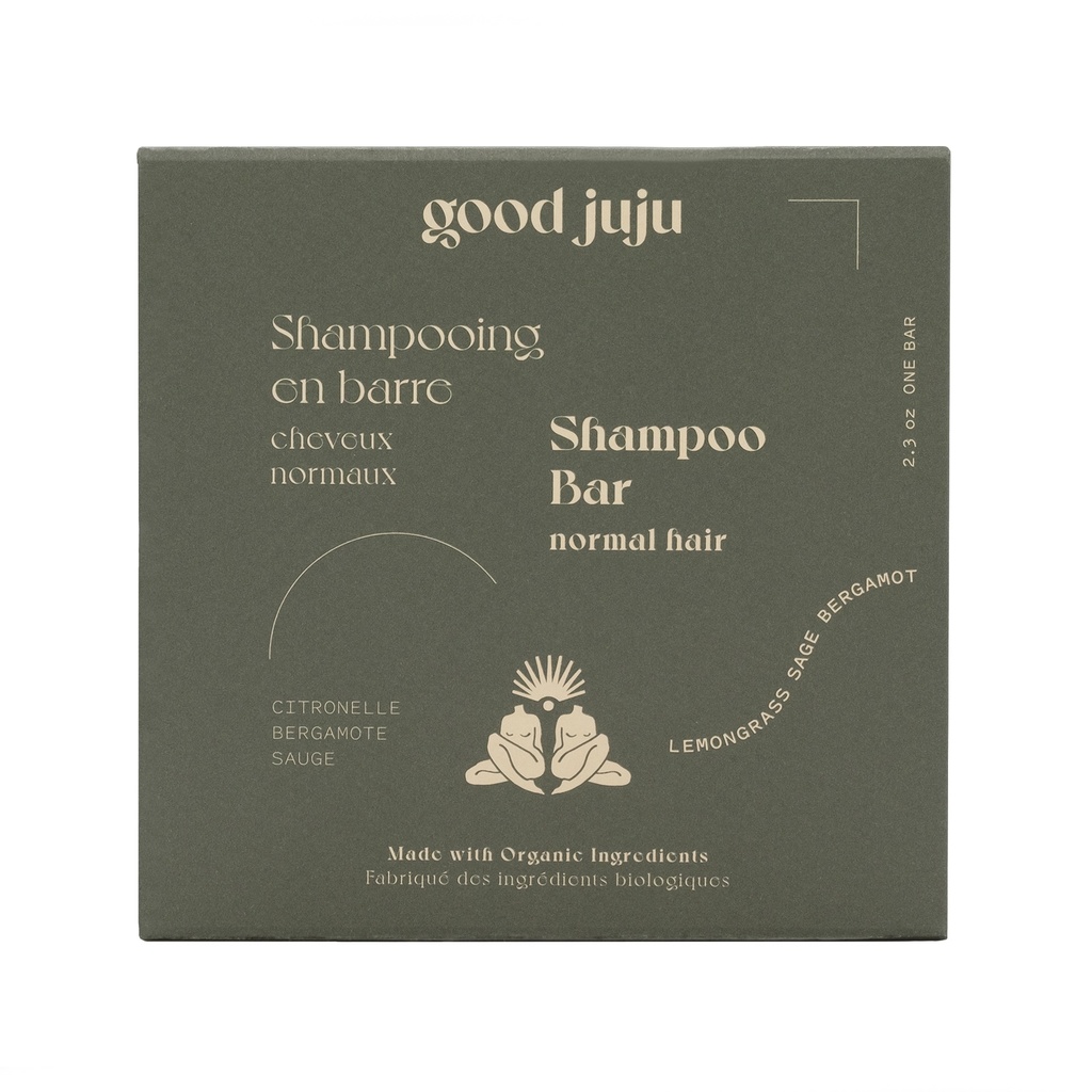 Shampoo Bar - Normal Hair Lemongrass Sage Bergamot
