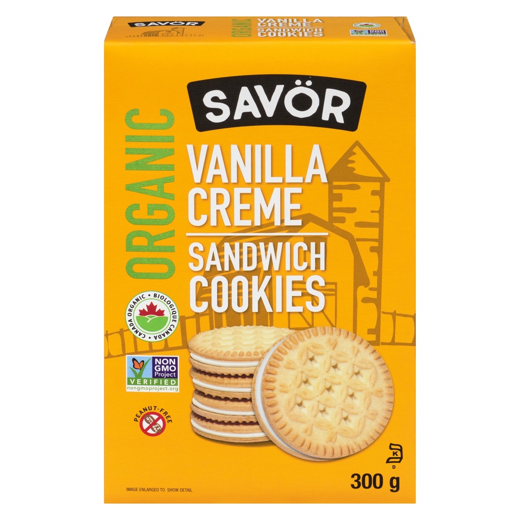 Organic Vanilla Creme Cookies