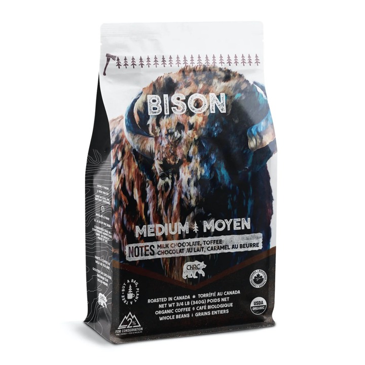 Whole Bean Coffee - Bison Medium Roast